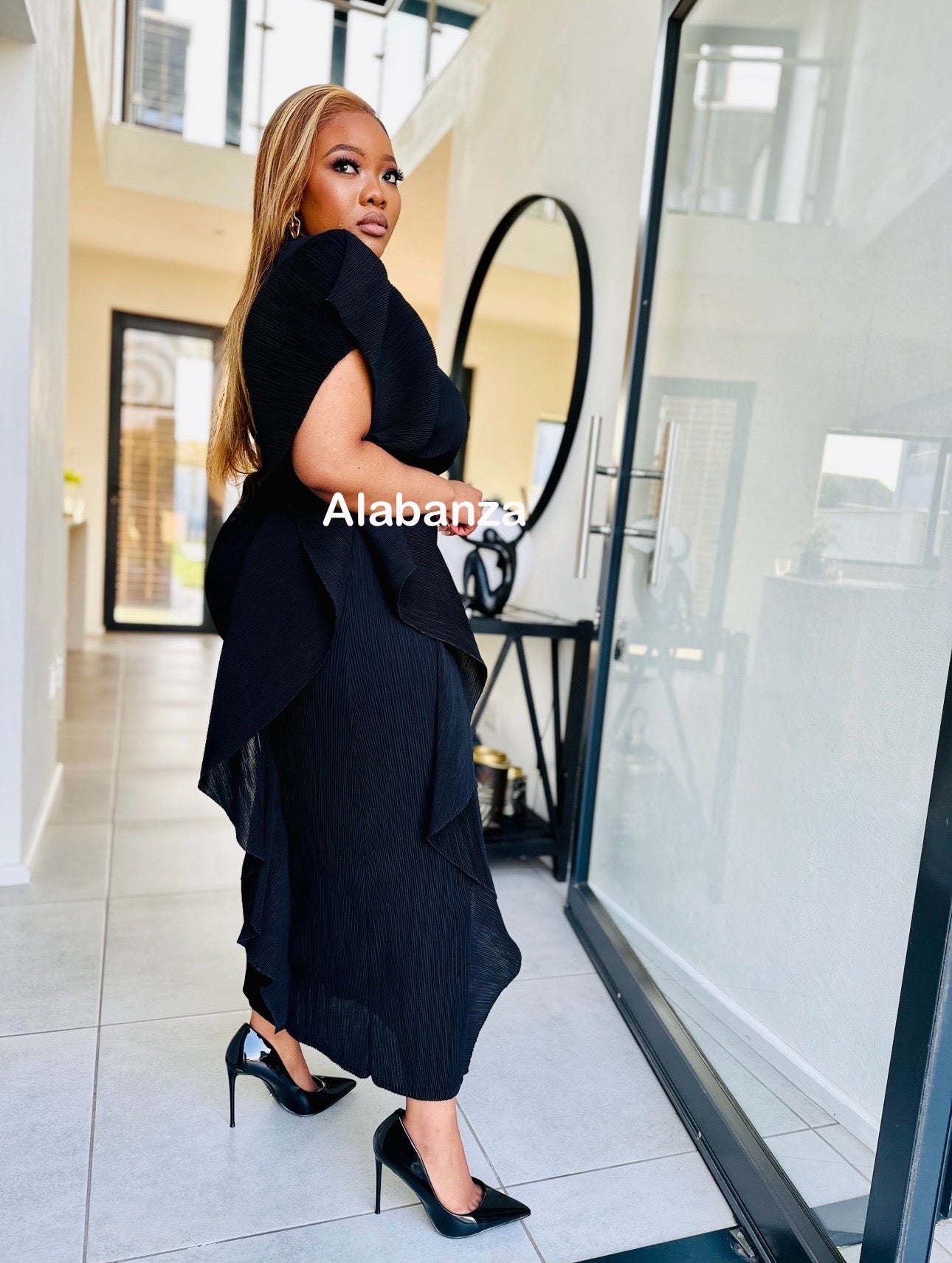 Aalex Black Dress