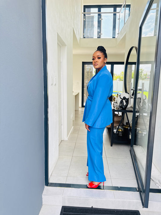 Adelyn Power Blue Suit