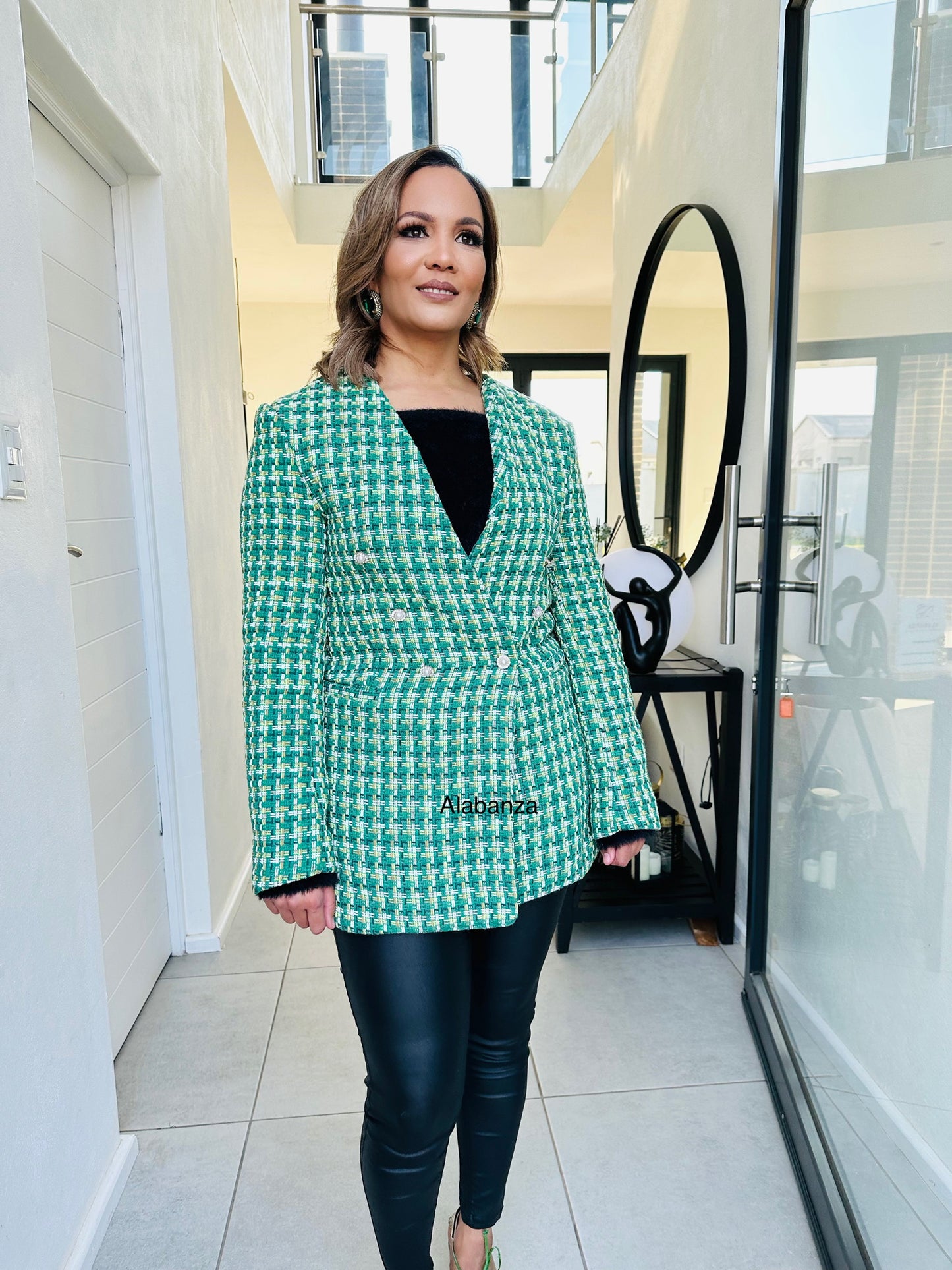Green Tweed Jacket