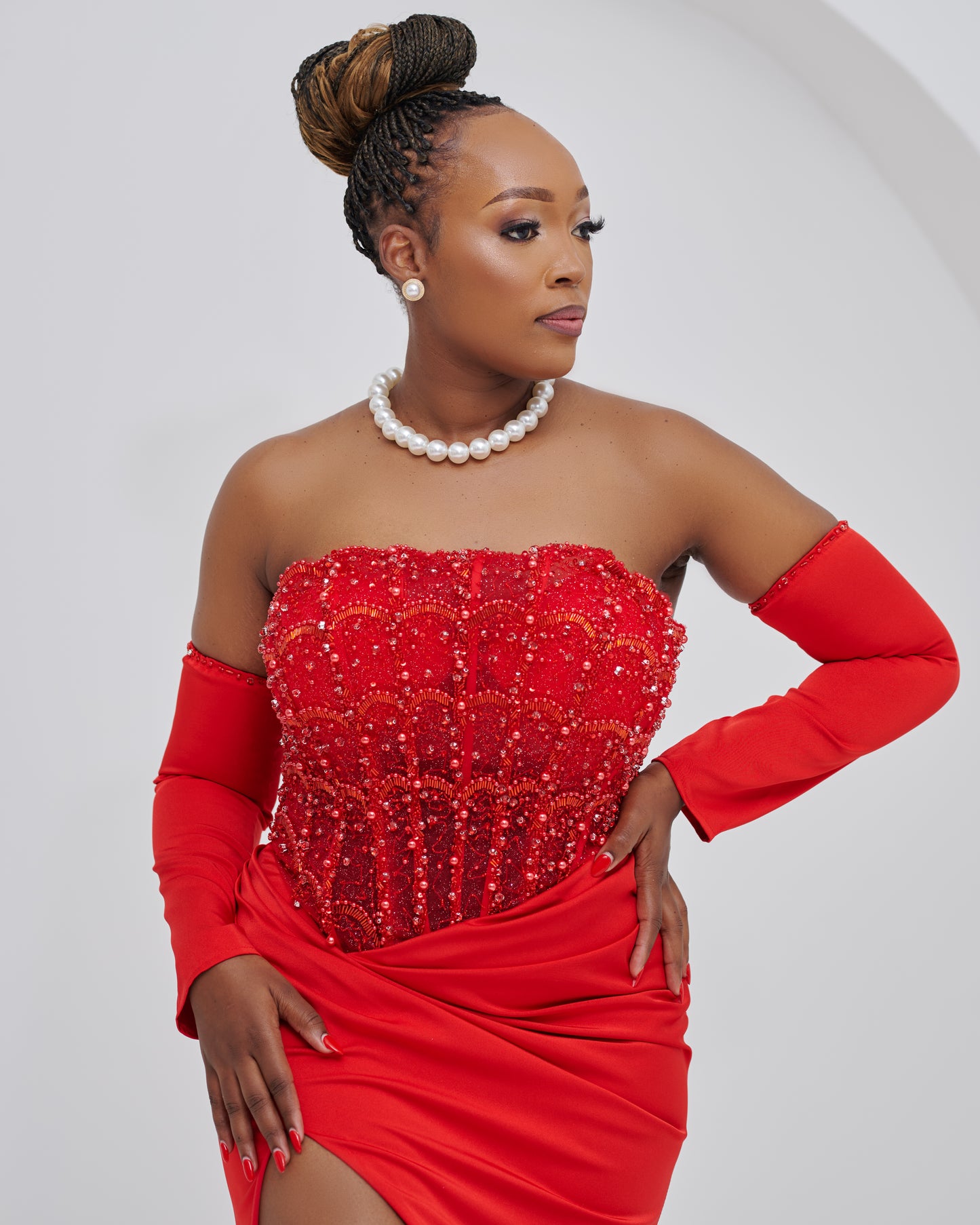 Royale Red Dress