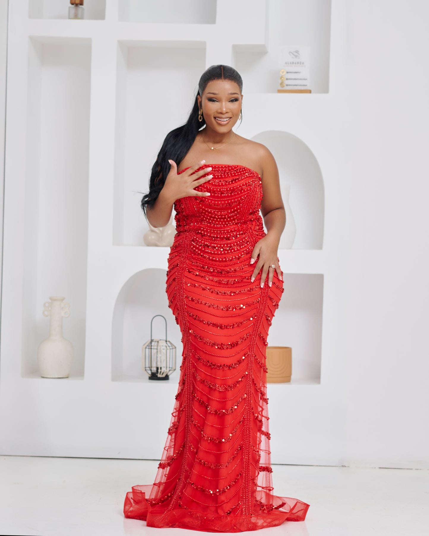 Serenade Red Dress