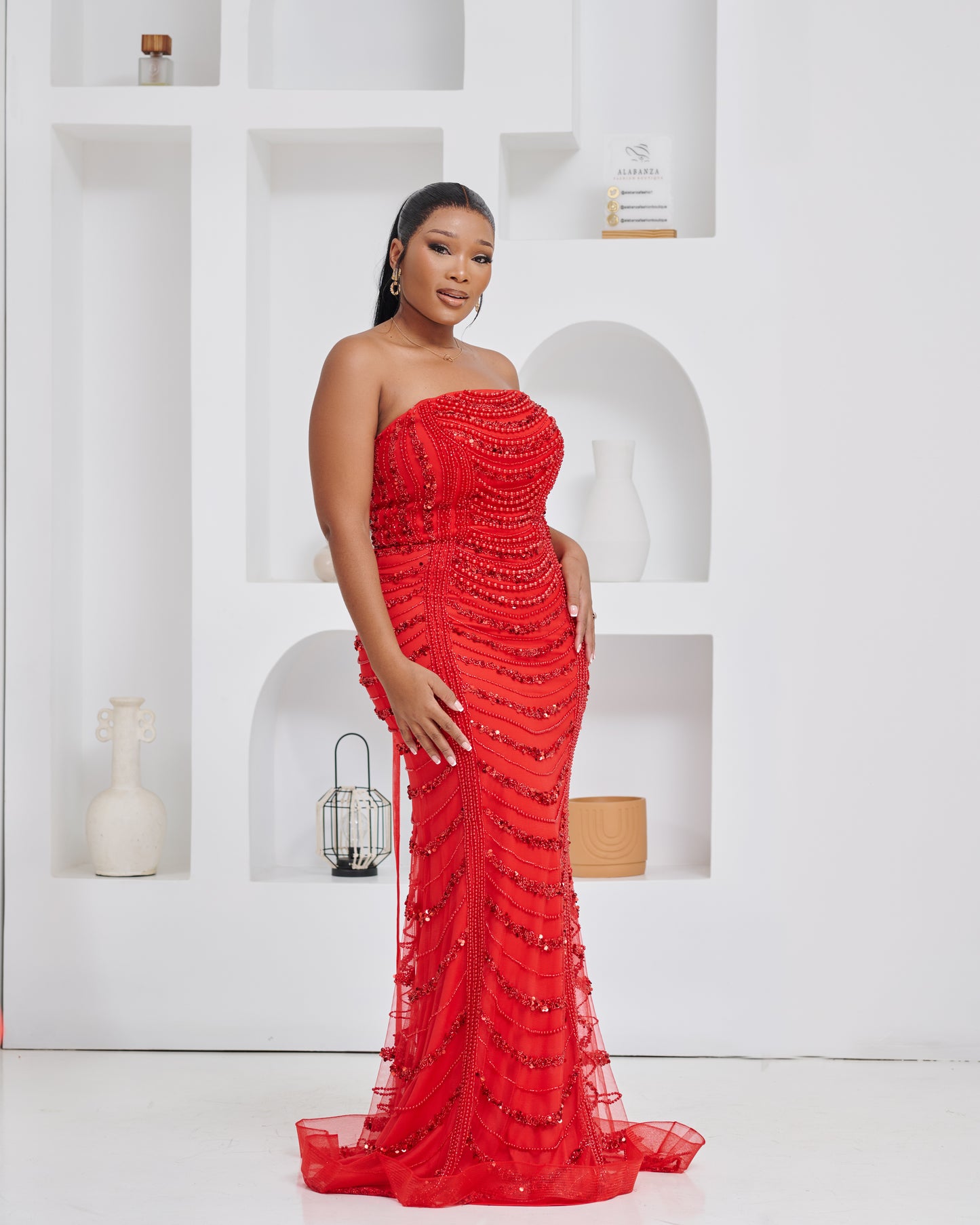 Serenade Red Dress
