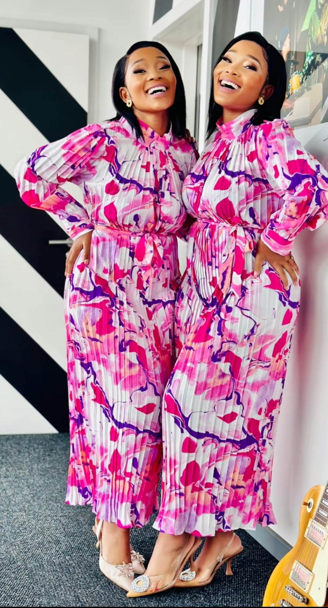 Entle Pink Multicolor Dress