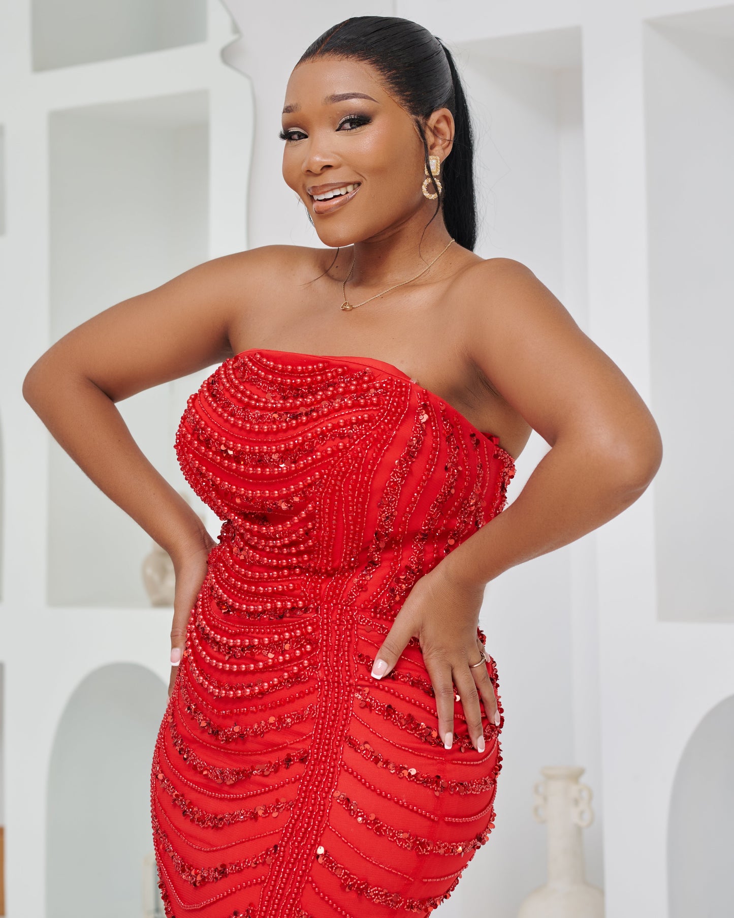 Serenade Red Dress