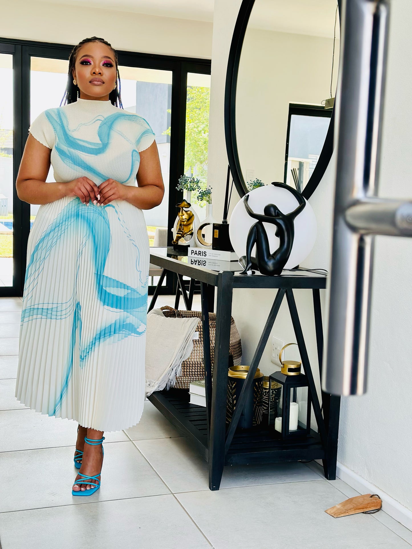 Zuri Cream and Blue Set (Trio Deal R2000)