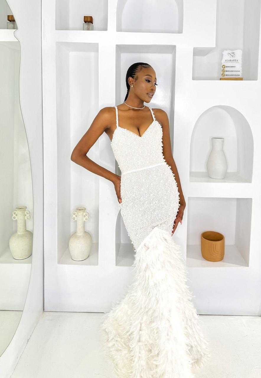 Scarlet White Dress
