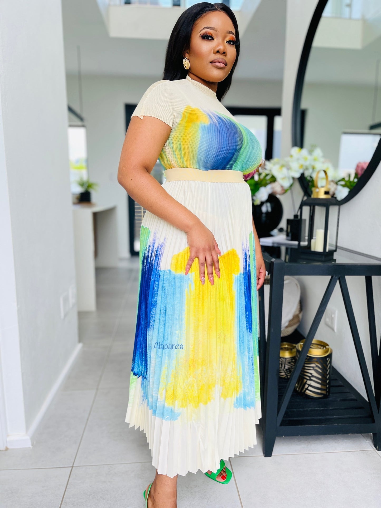 Zuri Yellow and Blue Set