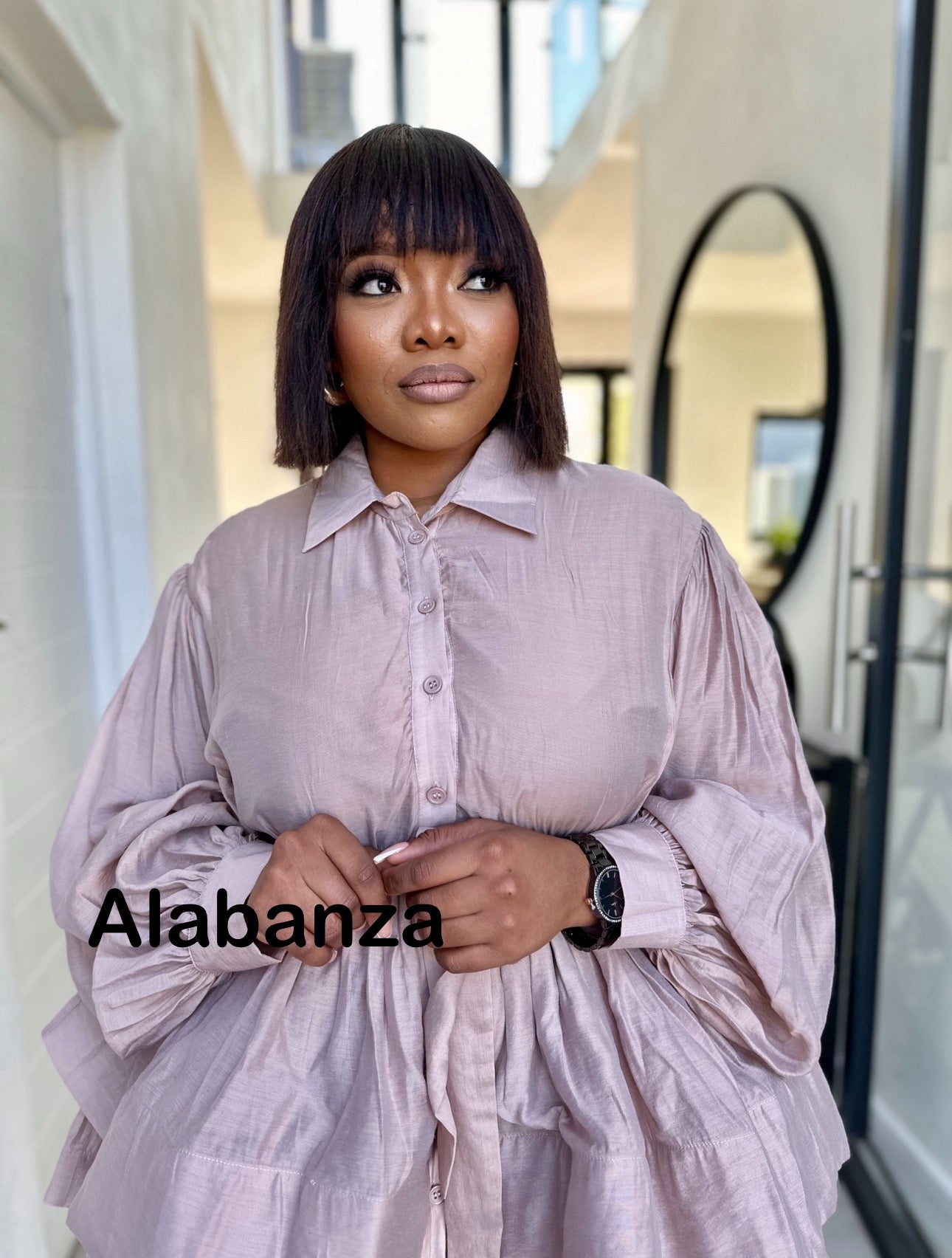 Lily Brown Dress, only size small left