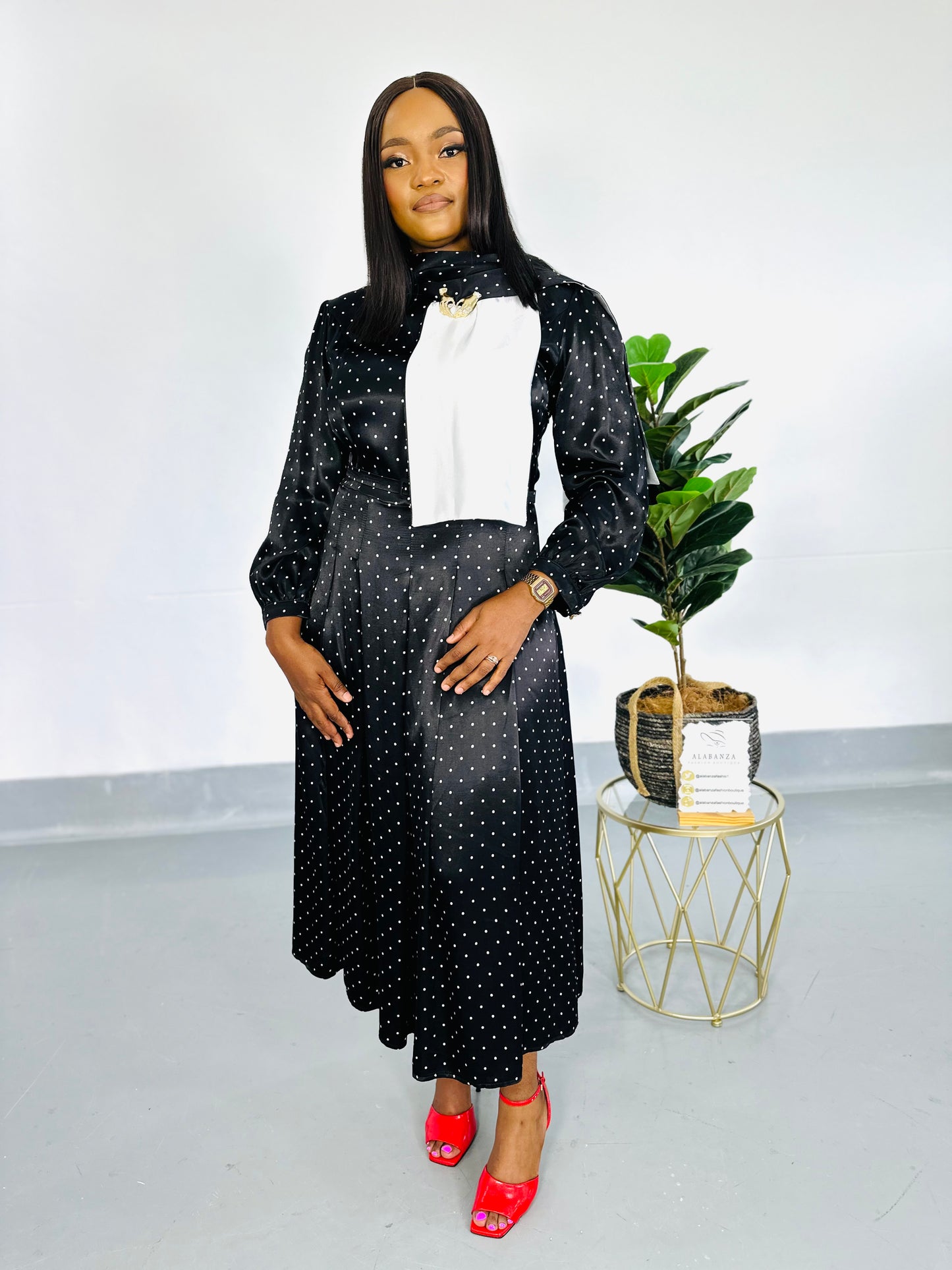 Valentina luxe dress