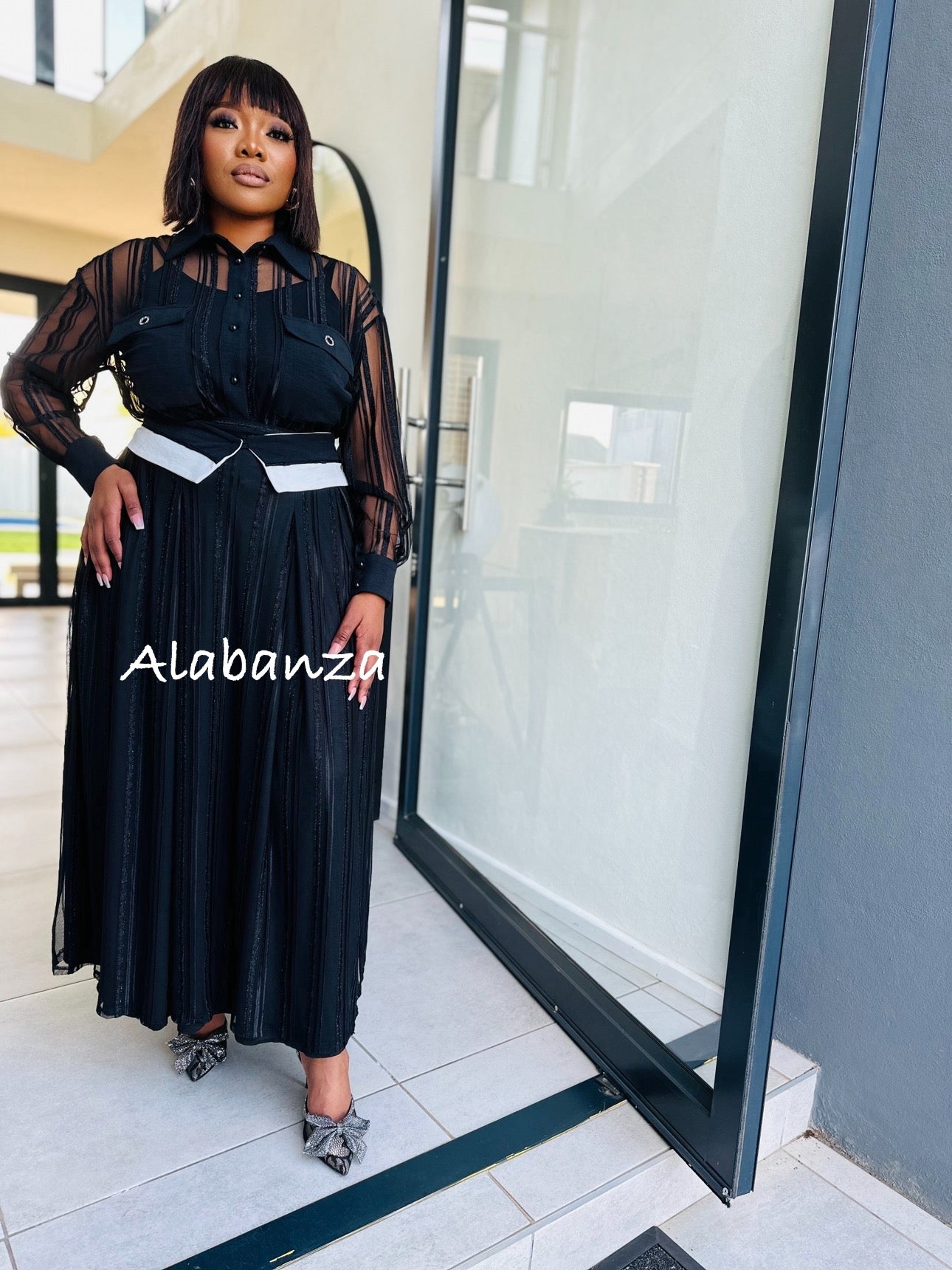 Amanee 3 Piece Black Set