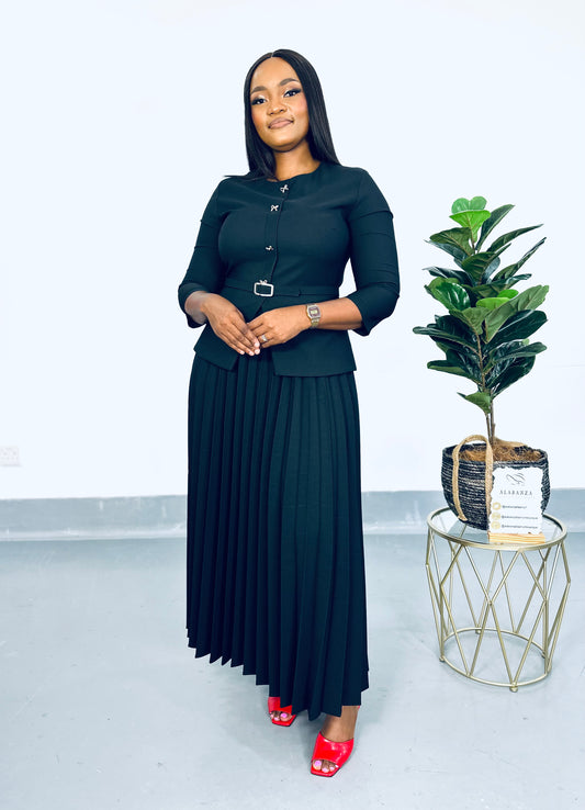 Adila Black Dress