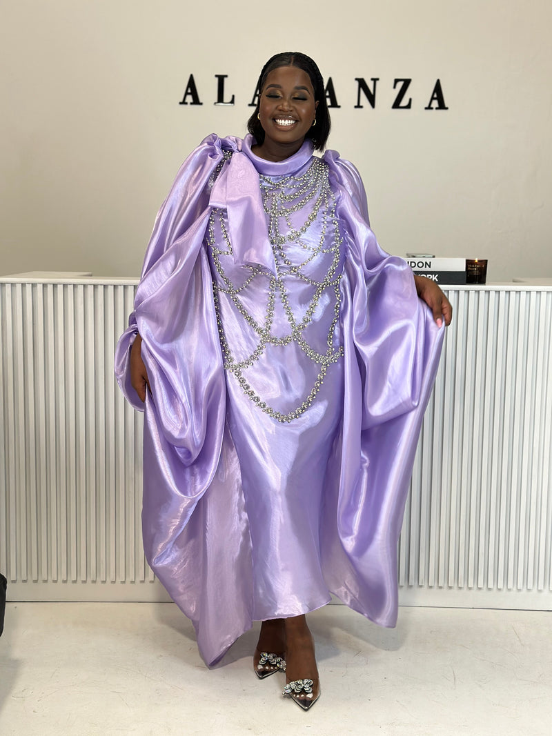 Chioma Purple Dress