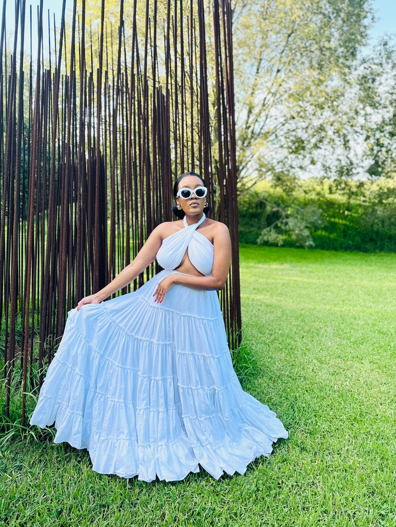 Amara white Dress