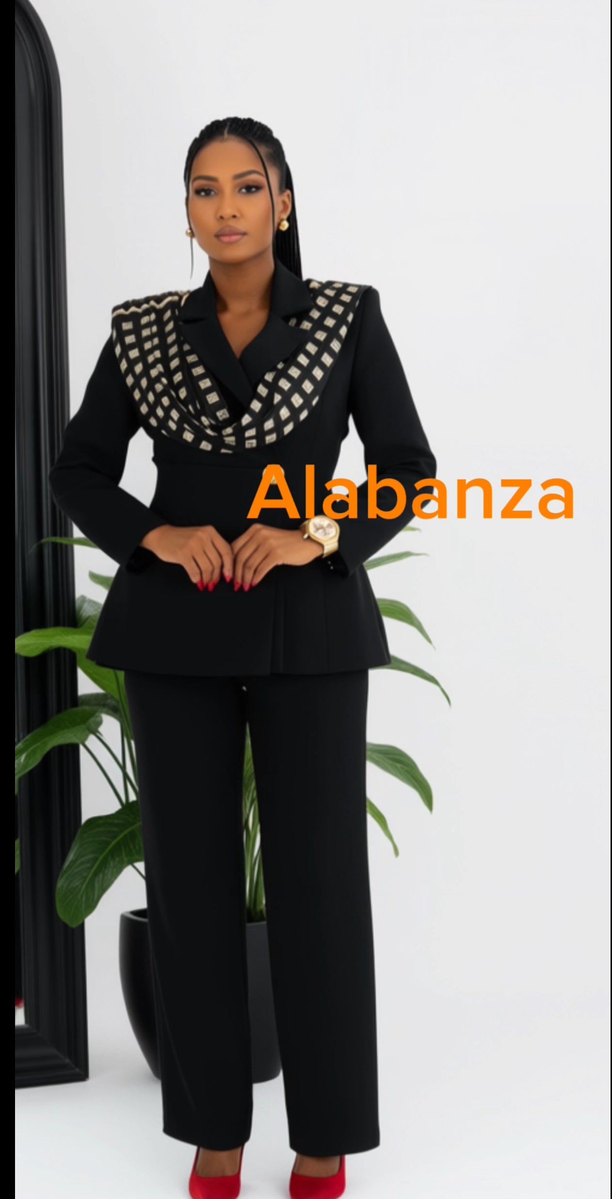 Black Valerie Suit