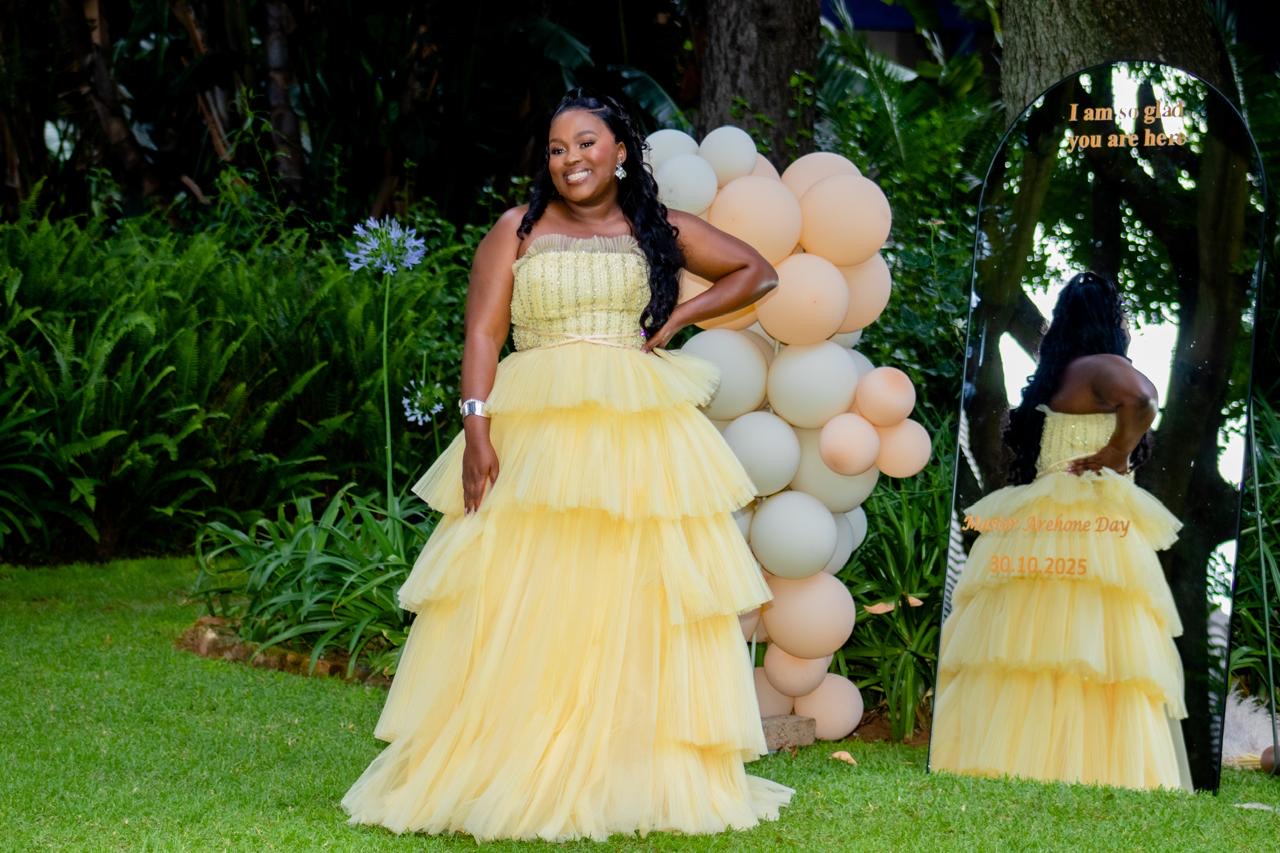 Aurora in Gold (Pre loved- Worn once for an event. Carefully maintained and in excellent condition, offering the same elegance at a special price. T&C's Apply: no return, refund, or exchange