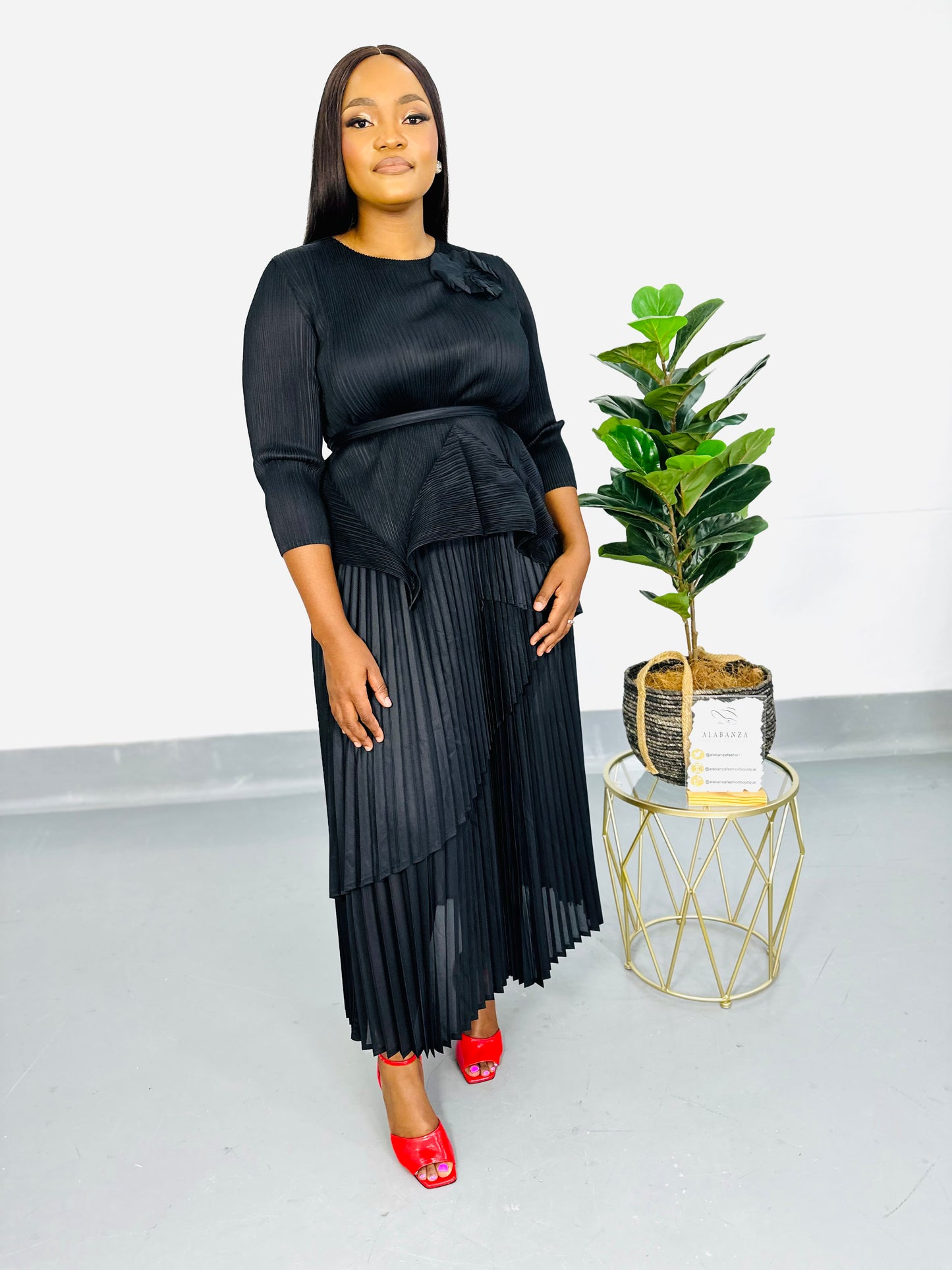 Lesego Pleat Set