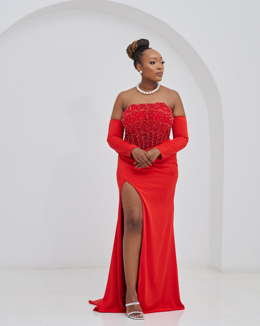 Royale Red Dress