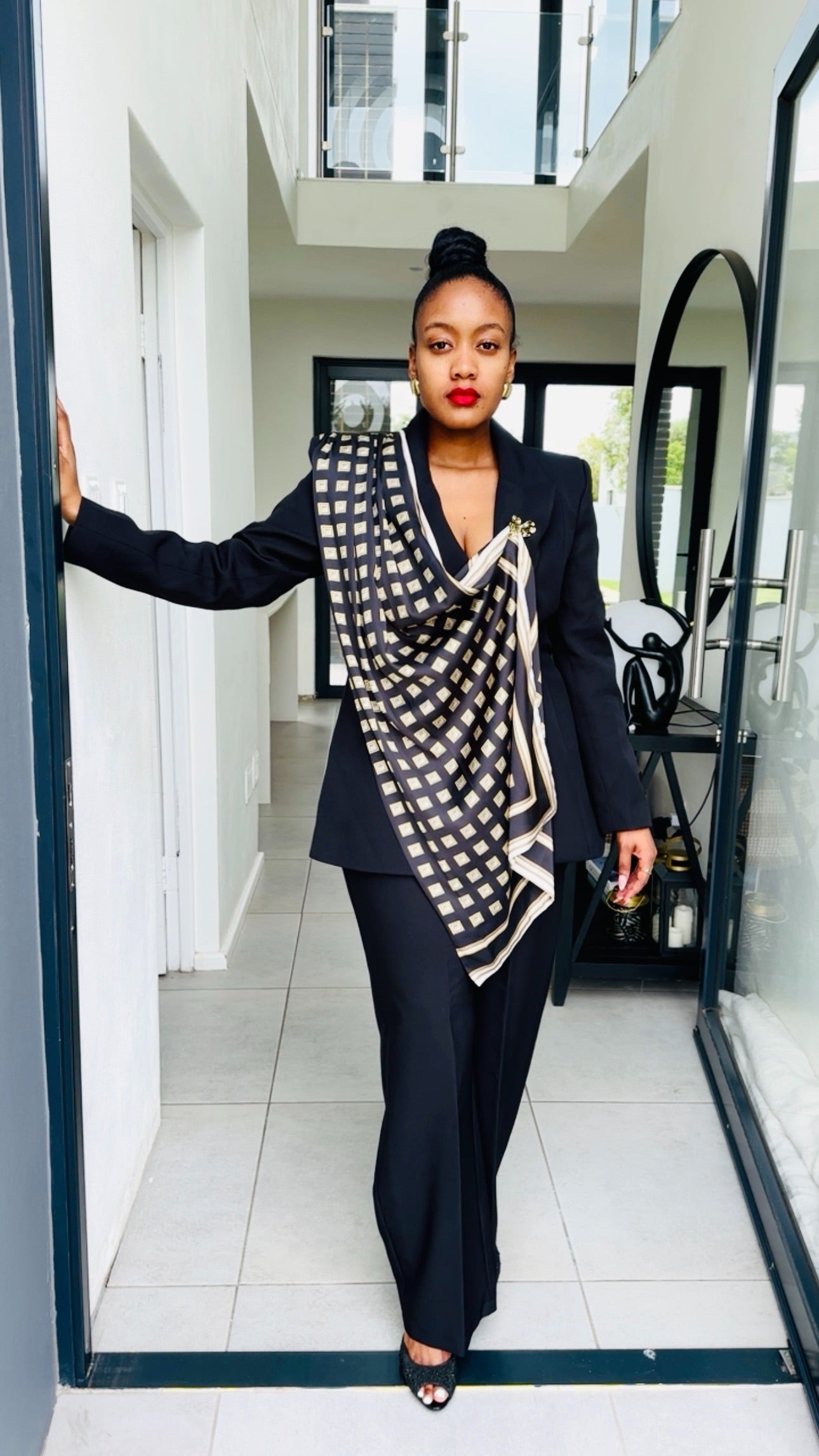 Black Valerie Suit