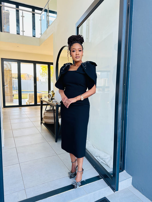 Thando Black Dress
