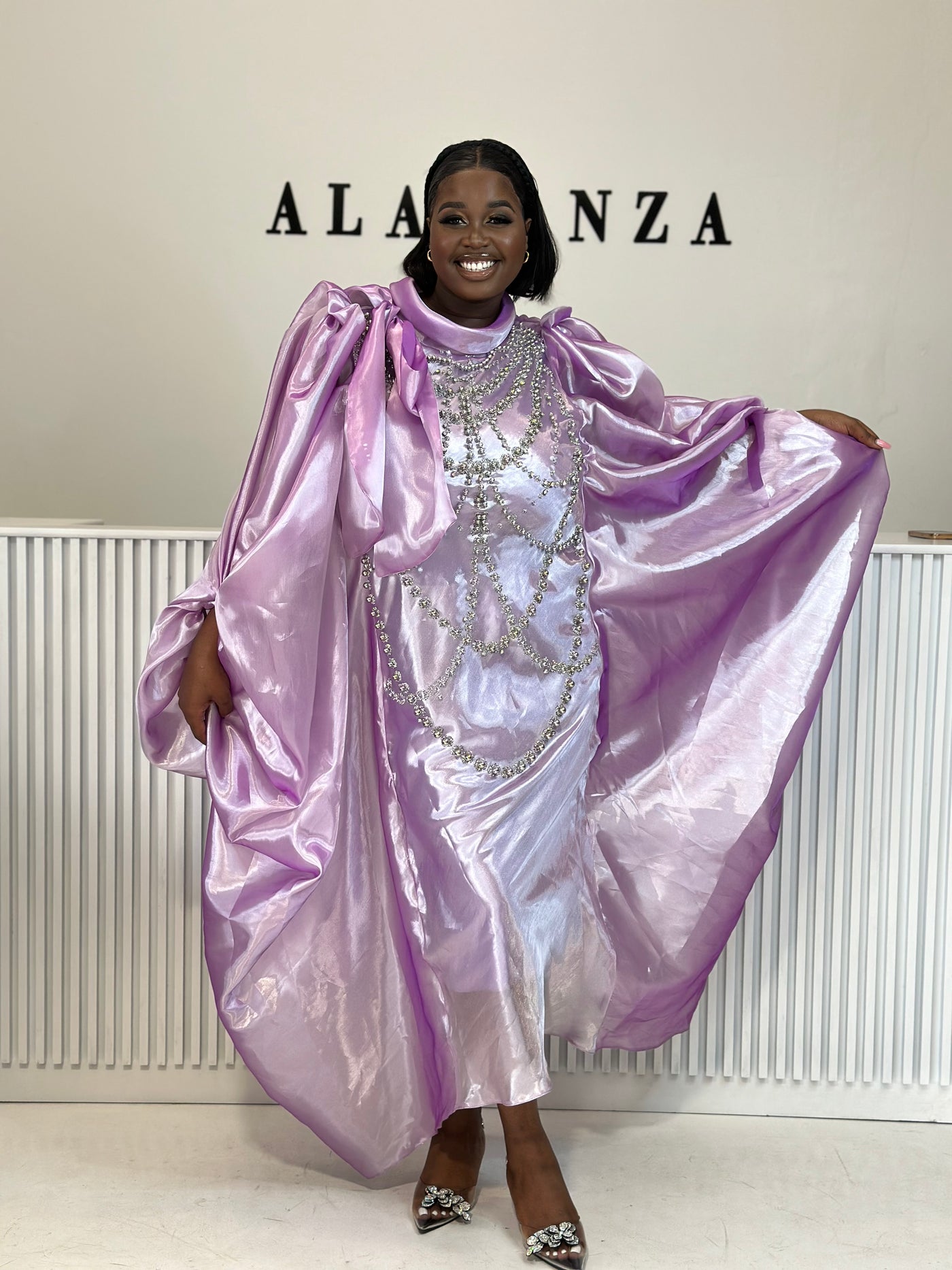 Chioma Purple Dress