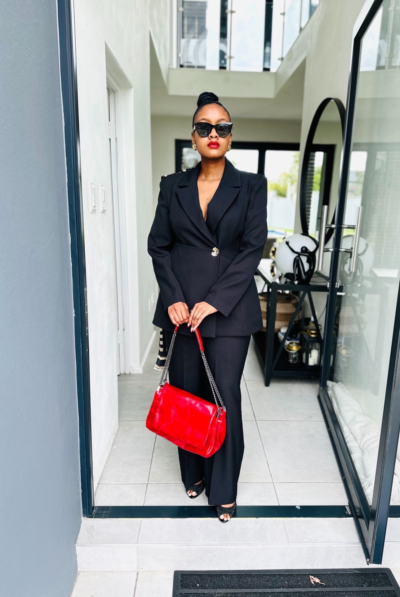 Black Valerie Suit