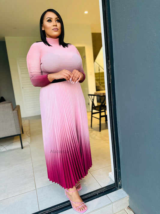 Balencia Zari Skirt Pleat Set