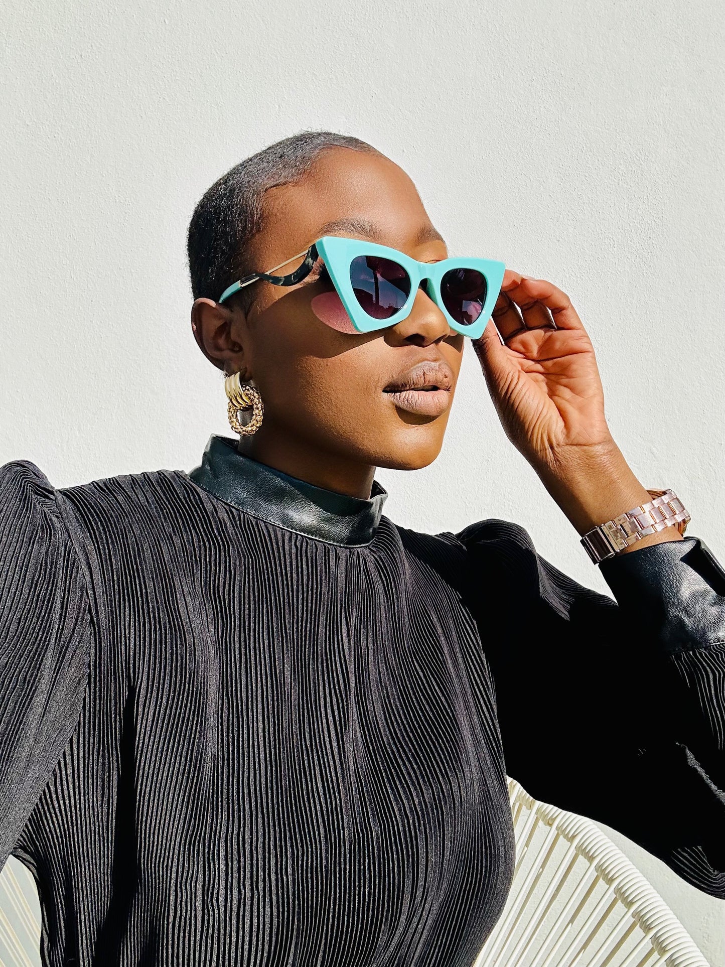 Lira turquoise blue Sunglasses