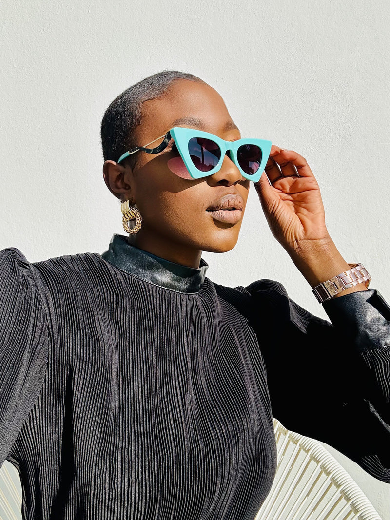 Lira turquoise blue Sunglasses