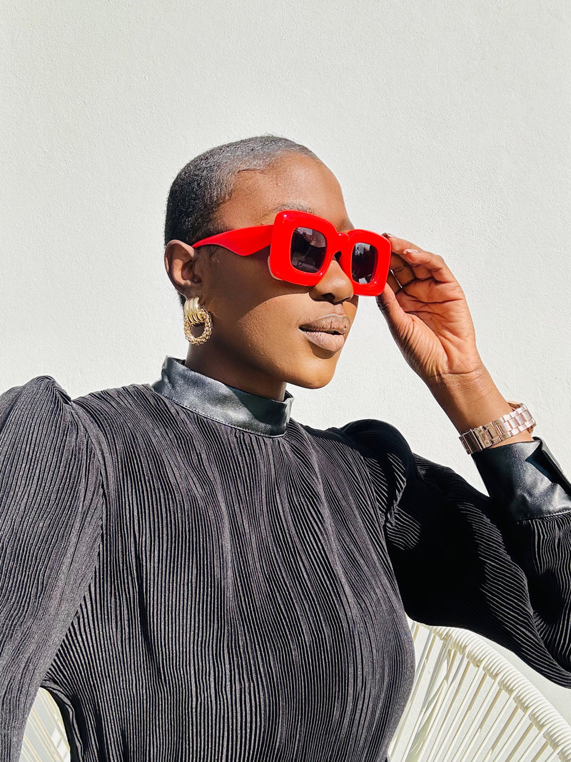 Lerato Red Sunglasses