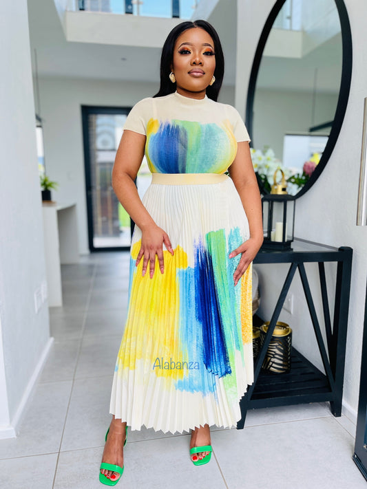 Zuri Yellow and Blue Set